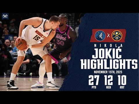 Nikola Jokić Triple-Double | Highlights vs. MIN