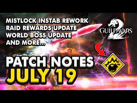 Fractal Instab changes, Raid Rewards, World Boss, Clockwork Chaos & more! - July 19 2022 Patch Notes