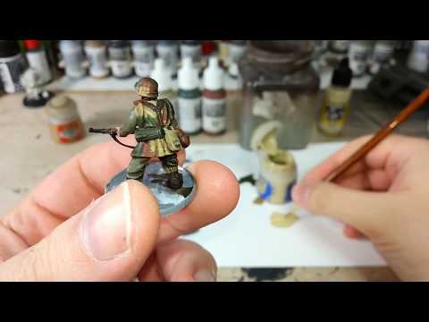 How I Paint Things - Infantry Camo, German Grenadier Zeltbahn