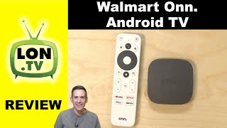 Walmart onn. Android TV Review - $20 4k Streaming Device