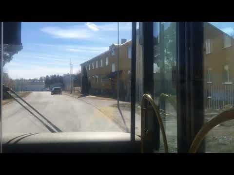 Bus ride line 2 from Vinggatan to Björnögården.