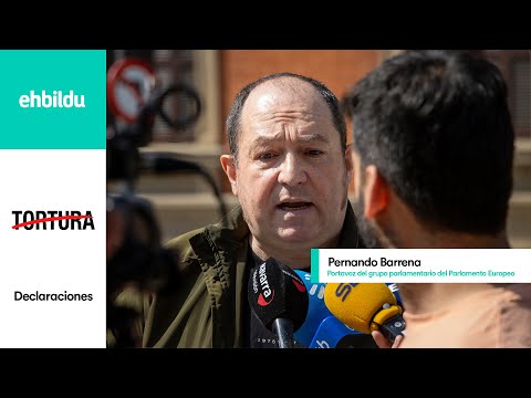Pernando Barrena, reconocido como víctima de tortura: “Hay personas aún en prisión por autoinculpaciones con torturas“