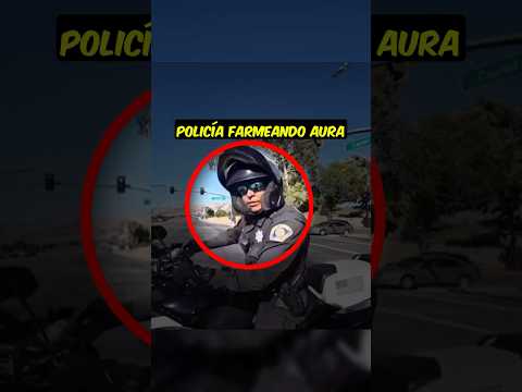 Biker Se Encuentra Con Este Policía Farmeando Aura🔥🏍️