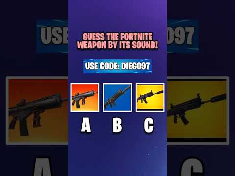 🤔GUESS THE FORTNITE WEAPON BY ITS SOUND