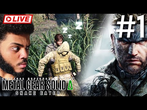OPERATION SNAKE EATER | METAL GEAR SOLID DELTA LIVESTREAM Part 1 MGS3 Remake