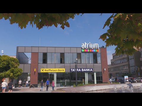 Otvorenie obchodného centra Atrium Michalovce