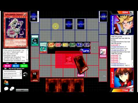 Competitive Yugioh Duels : S Knights vs Qli - Stunned position