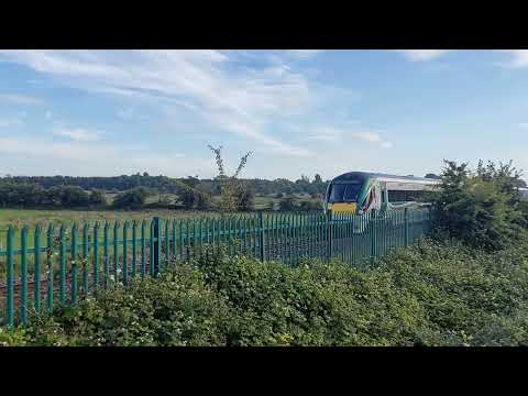 Irish Rail: InterCity Railcar 22213 departing Athenry on a service to Dublin  (20/6/22)