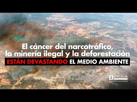 Fiscal Francisco Barbosa: Narcotráfico y minería ilegal están devastando el medio ambiente