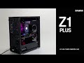Zalman Kompiuterio dėklas Z1 Plus ATX Mid Tower ventiliatorius x3 ODD