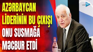 Prezident Davosda Xaçatryana SİYASİ DƏRS KEÇDİ - Ölkə başçısının çıxışı Ermənistan liderini SUSDURDU