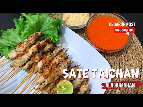 Cara Membuat Sate Taichan Ala Rumahan Yang Simple dan Enak Beserta Bumbu Tabur