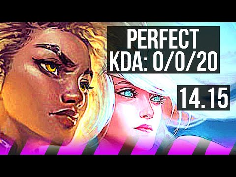 RELL & Miss Fortune vs JANNA & Ezreal (SUP) | 0/0/20, Rank 9 Rell | EUW Challenger | 14.15