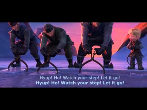 FROZEN - Frozen Heart - Official Disney (3D Movie Clip) - Sing Along Words