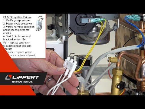 E1 and E2 Error Code on Girard Tankless Water Heater V1