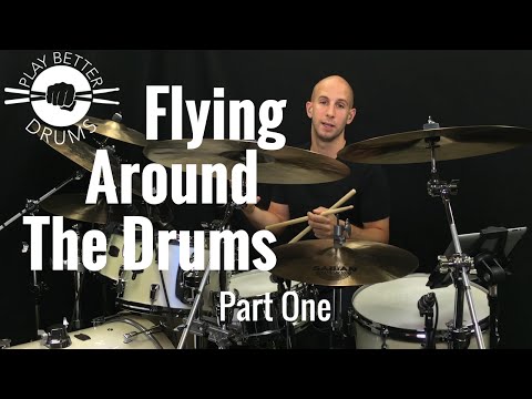 Flying Around the Drums - Part 1/// Play Better Drums w/ Louie Palmer