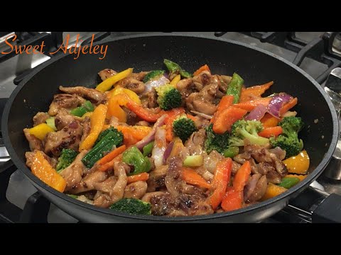 How To Make The Best Chicken Vegetable Stir Fry Easy Step By Step Recipe In Under 30 Minutes✔️