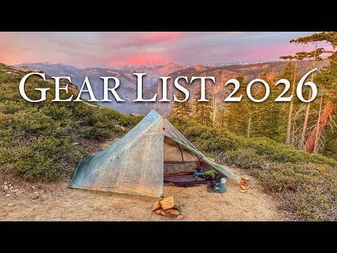 The Only Backpacking Gear I’m Using in 2026 | Full Lightweight Setup