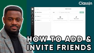 How to add and invite friends