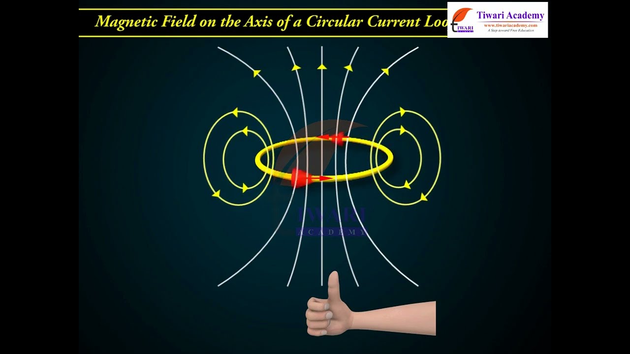 Class 12 Physics Chapter 4 Moving Charges Magnetic Field On the Axis of a Circular Current Loop