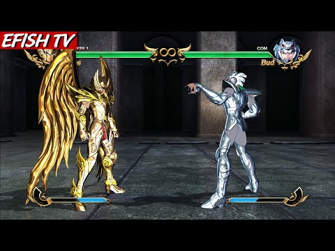 Sagittarius Aiolos God Cloth vs Alcor Bud (Hardest AI) - Saint Seiya: Soldiers' Soul