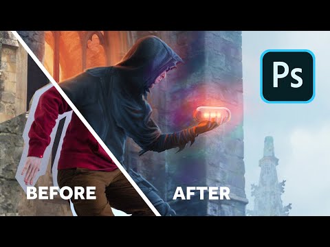 СОЗДАНИЕ АРТА в Фотошопе / CREATING OF ART in Photoshop / Видеоурок, полезные советы (eng subs)