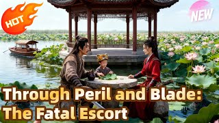 hot drama：Through Peril and Blade: The Fatal Escort💥 💥#drama #cdrama  #dramabox