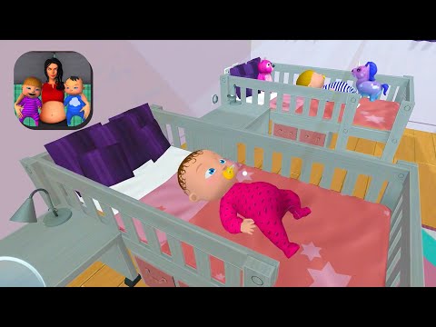 New Twin Baby Mother Simulator  - Gameplay Walkthrough #1