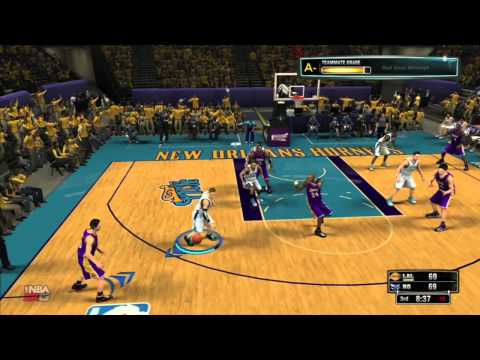 NBA 2K13 My Career Playoffs CFG2 - One, Two Hand In The Face Fade-Away