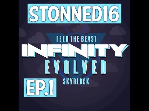 FTB Infinity Evolved Skyblock Expert Mode Mod Pack EP 1