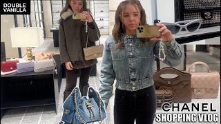 CHANEL Luxury Shopping Vlog in Milan - Flagship CHANEL Full Store Tour New Collection Try On