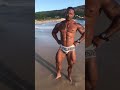 Muscle worship beach cool