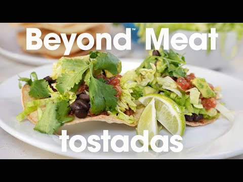Plant-Based Recipe | Beyond Beef Tostadas