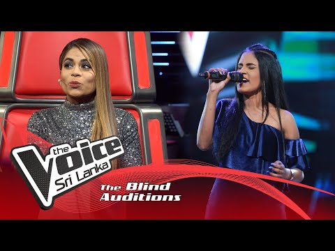 Madara Perera - My Heart Will Go On  | Blind Auditions | The Voice Sri Lanka