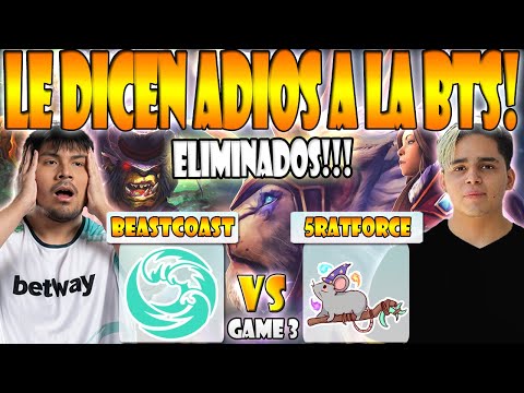 BEASTCOAST VS 5RATFORCESTAFF BO3[GAME 3]ELIMINACIÓN-K1 HECTOR VS MOOZ - BTS PRO SERIES 13:AMERICAS