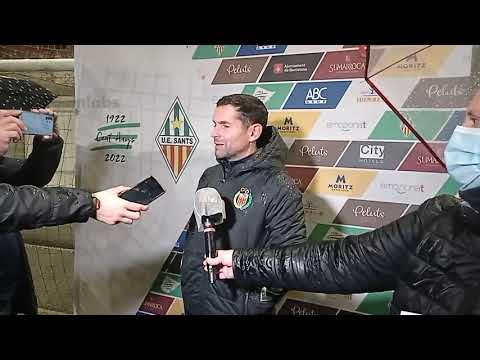 Ruedas de prensa de Cristian García y Tito Lossio U. E. Sants - C. E. L'Hospitalet 21/22.