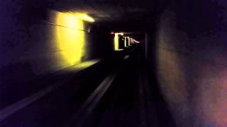 preview picture of video 'Riding the Tram at Pittsburgh International Airport'