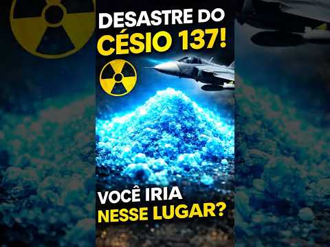VOEI SOBRE O CEMITÉRIO DO CÉSIO 137 😱 VOCÊ TERIA CORAGEM?