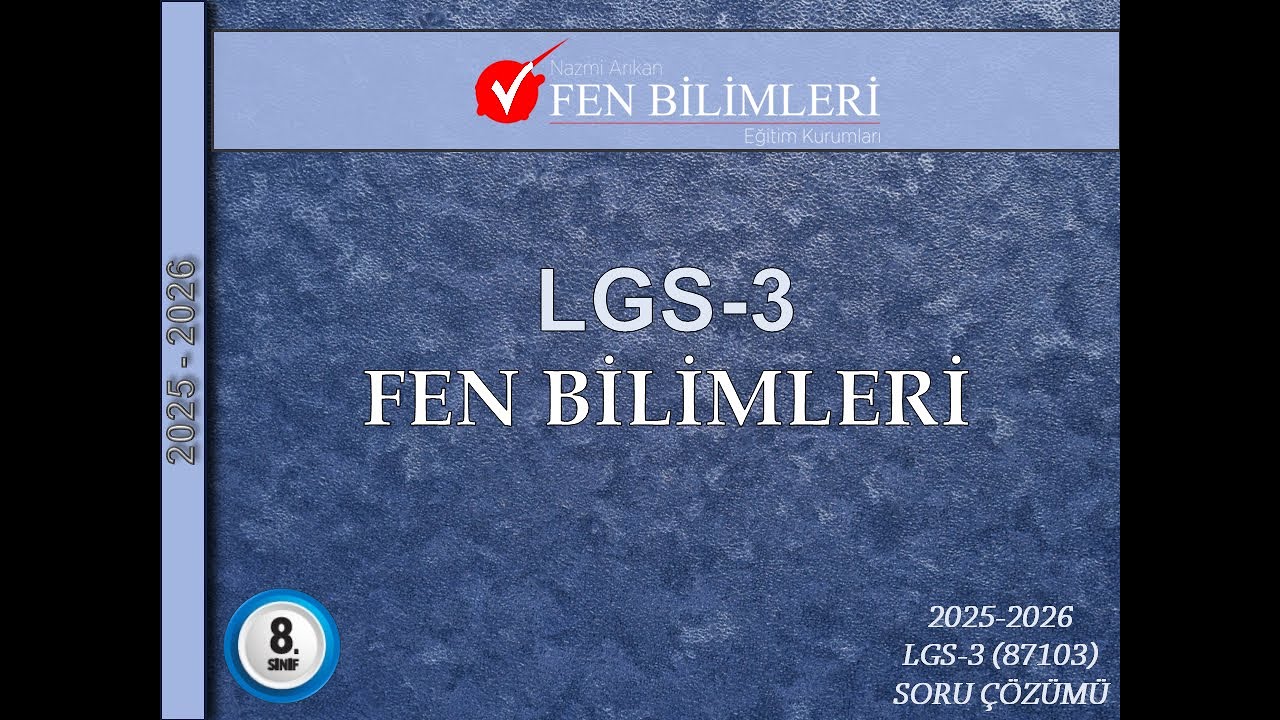 FEN BİLİMLERİ LGS 3 (87103)