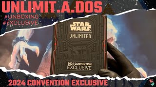 Unboxing 2024 CONVENTION EXCLUSIVE - STAR WARS UNLIMITED