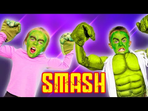 Kade and Kalia Smash! Superhero Showdown on Kids Fun TV!