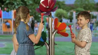 Harmony Flowers (Outdoor Musical Flowers from Percussion Play)