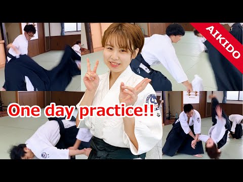 We love Aikido! One day practice of young generation