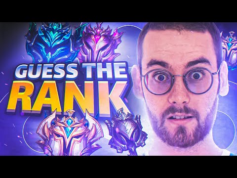 CAN NA'S LAST HOPE IN WORLDS GUESS YOUR LEAGUE RANKS?!? ft. Fudge, Blaber, Perkz, Zven, Vulcan