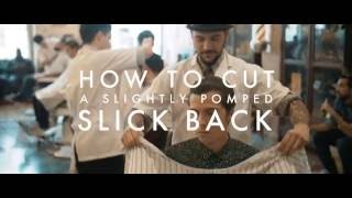 Figaro's Barbershop Lisboa- HOW TO: SLIGHTLY POMPED SLICKBACK