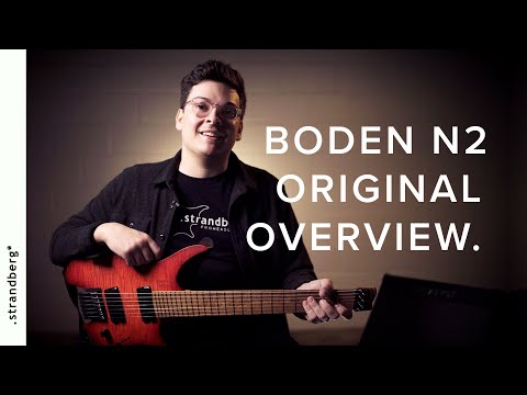 Strandberg Boden Original N2.6 - Black Denim Burst Satin image 11