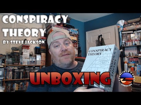 Unboxing: Conspiracy Theory by Steve Jackson Games [Kickstarter]