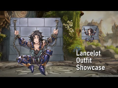 Lancelot April Fools Outfit GBF Animation Showcase - Sir Chainedalot