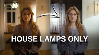 Lighting with House Lamps Only (Real-Time Setup)