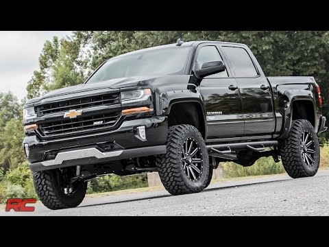 2017 Chevrolet Silverado 1500 Z71 Rough Country Off-Road Edition (Black) Vehicle Profile